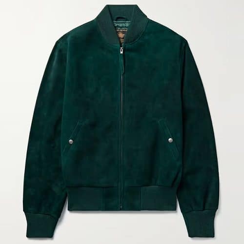 Golden Bear Bomber Jacket in Forest Green : UK Outlet at SEIKK